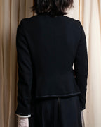 "MOSCHINO" Object sewn design tweed jacket