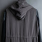 “DOUBLE STANDARD CLOTHING” Designed sleeve hooded middle coat