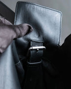 "BOTTEGA VENETA" 19AW Canvas & leather combination 2way bag