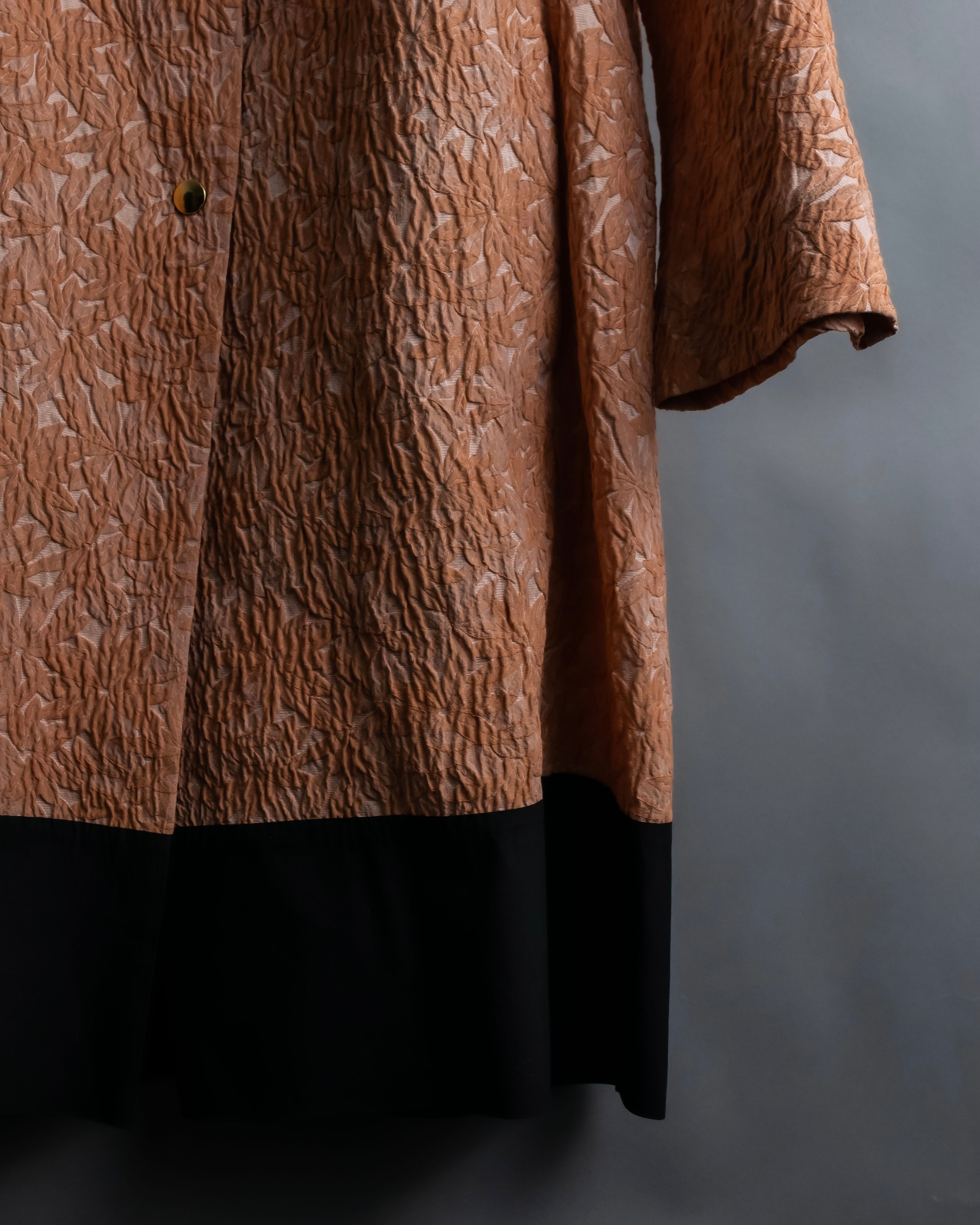 “MARNI 13SS” flower embossed attached design jacket