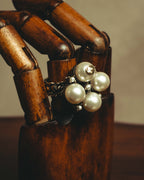 -SPECIAL- "GUCCI" 2015-2022 Pearl cluster sculptural statement ring