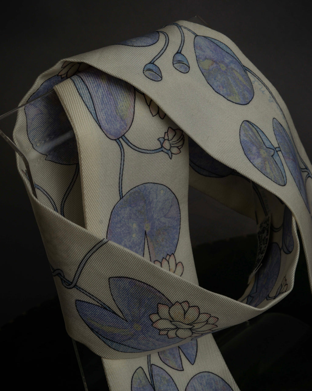"HERMES" Un Jardin Sur le Nil silk twilly scarf