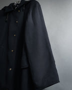 "VALENTINO" 90’s Couture-lined hooded coat