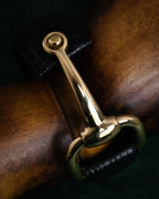 “GUCCI” 90’s-00’s Lizard horsebit bracelet