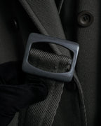 "Christian Dior" 70’s Classically tailored belted trench coat