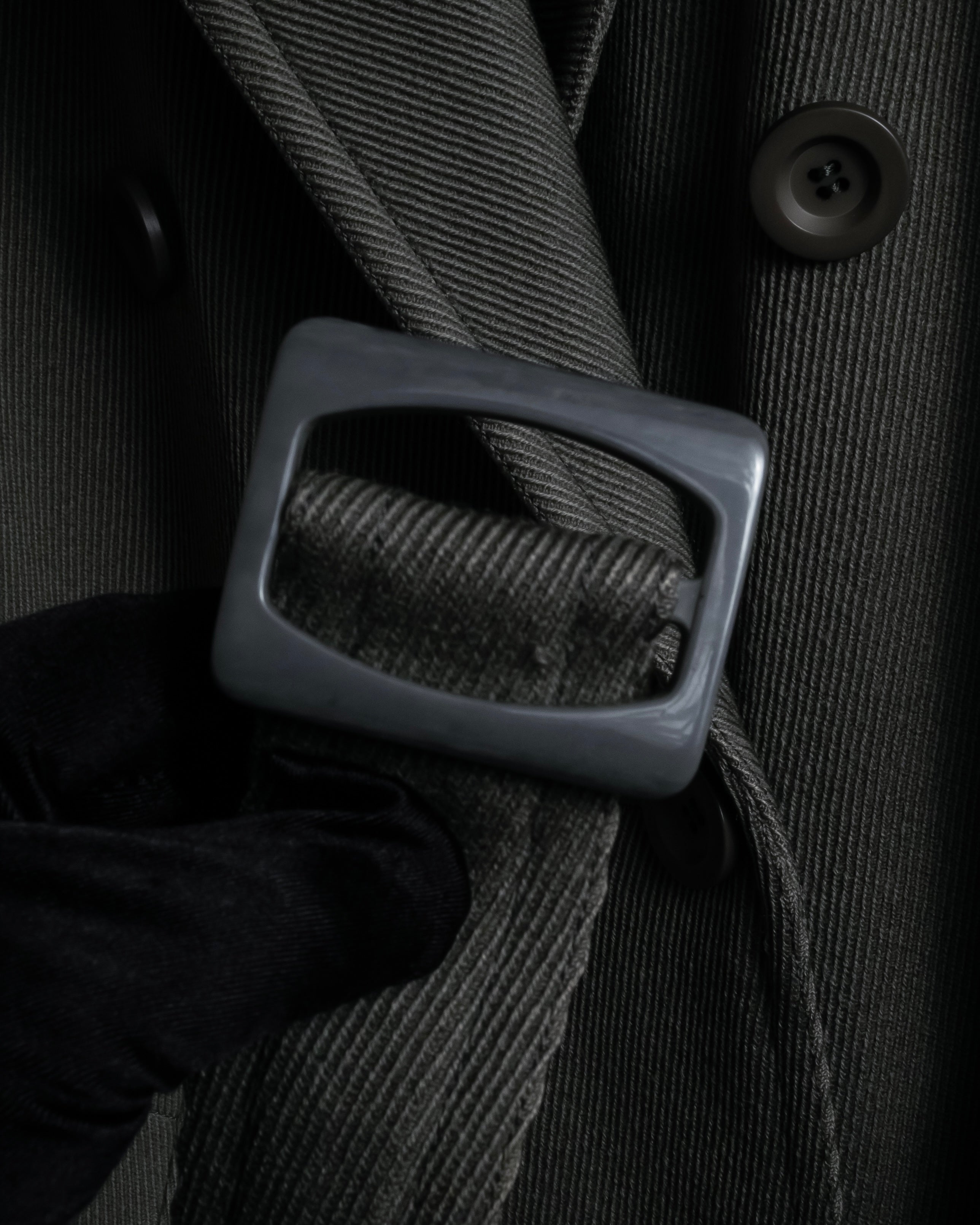 "Christian Dior" 70’s Classically tailored belted trench coat