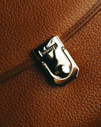"Burberrys" 80's-90's Structured top handle handbag