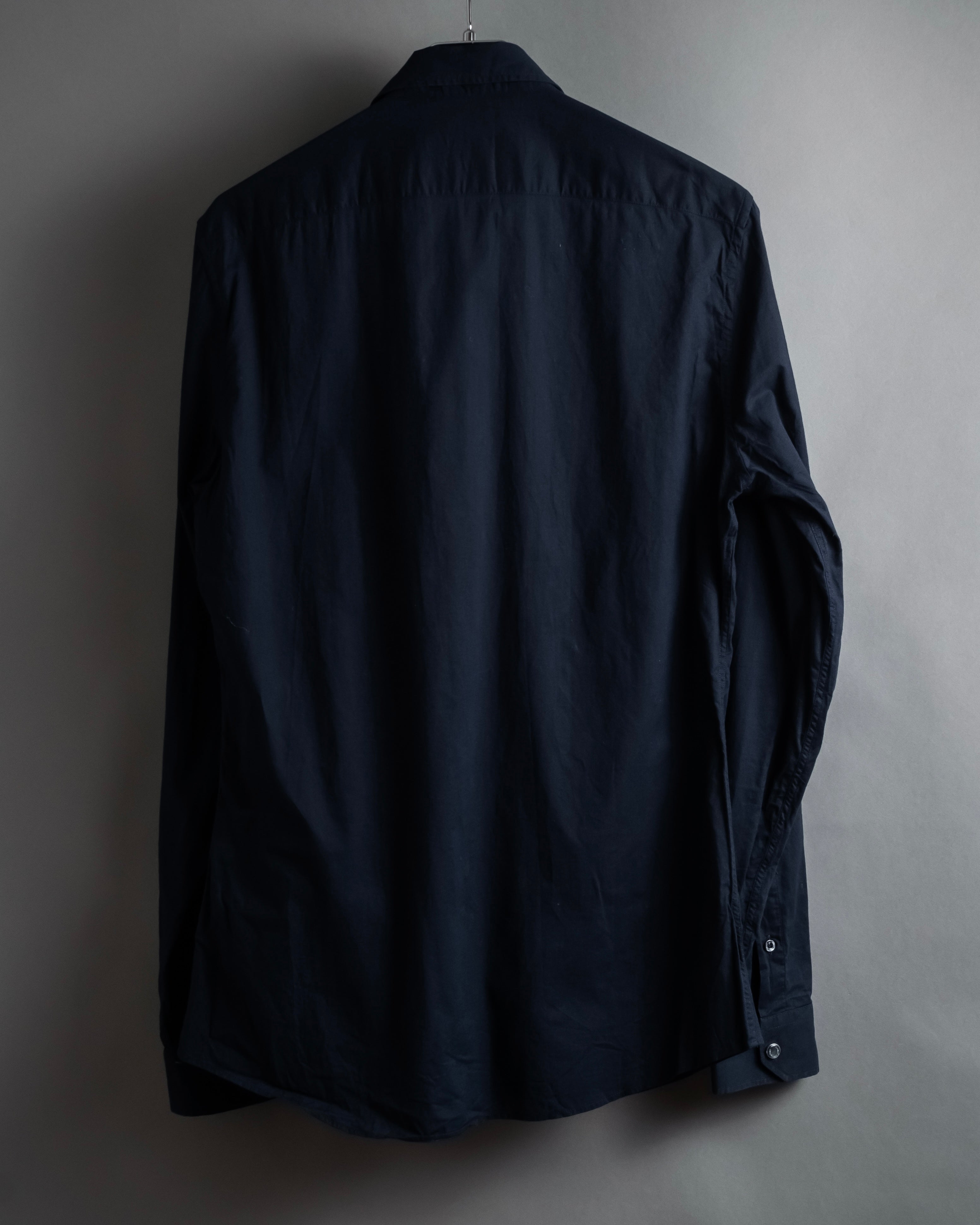 “GUCCI” 2011-12 Bandana panel print shirt