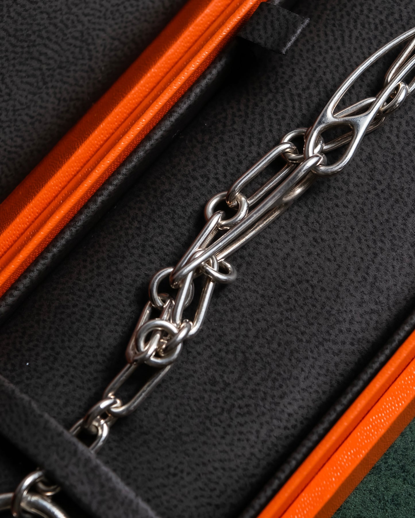 "HERMES" Chaine d'Ancre punk series silver 925 bracelet