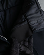 "sacai" Satin line design tapered slacks