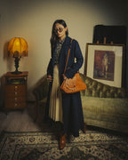 -SPECIAL- “Christian Dior” 2006-2007 Gaucho saddle leather two-way satchel