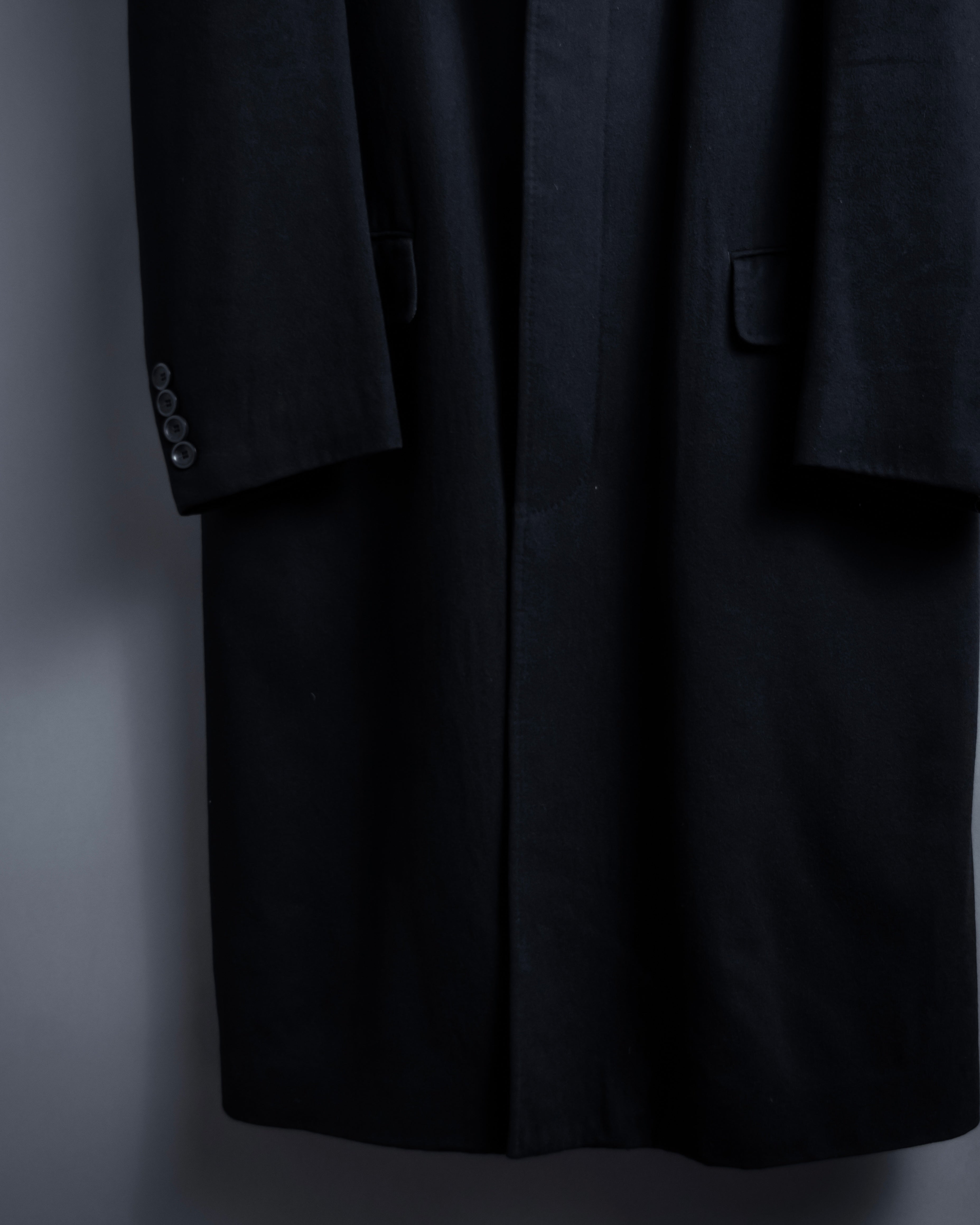 "Ermenegildo Zegna" Drapey finish 100% cashmere cloth chester coat