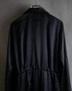 "JEAN PAUL GAULTIER" Beautiful glossy shirt dress