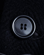 -SPECIAL- "YVES SAINT LAURENT"
80's-90's Raglan sleeves 100% angora stand collar coat