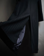 –SPECIAL– "GIORGIO ARMANI"
90’s Borgonuovo 21 pinstripe fly front long coat