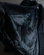 "DOLCE & GABBANA" Lightly brushed shaped tailored jacket