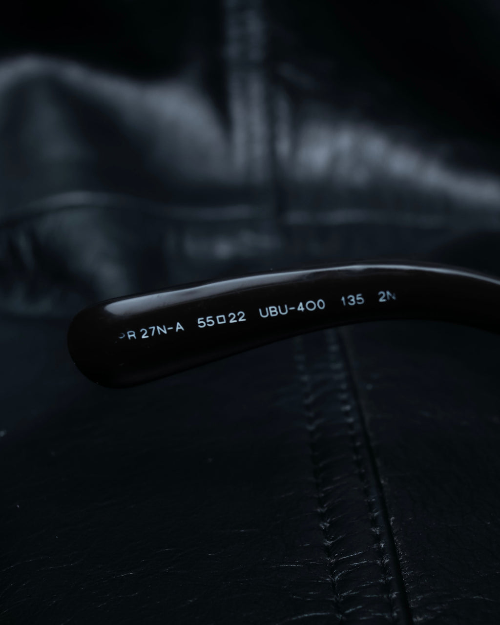 “PRADA” Minimalist Baroque black sunglasses