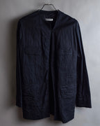 "JIL SANDER" Washer finish flat pocket design jacket