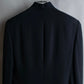 "GIORGIO ARMANI" 100% silk shawl collar shaped tailored jacket