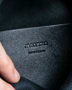 “JIL SANDER” Fringe detail flat drawstring shoulder bag