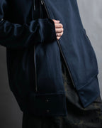 "DIESEL BLACK GOLD" Oversized multi-functional design hoodie
