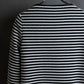 "T by Alexander Wang" Uniform striped ribbed knit pullover