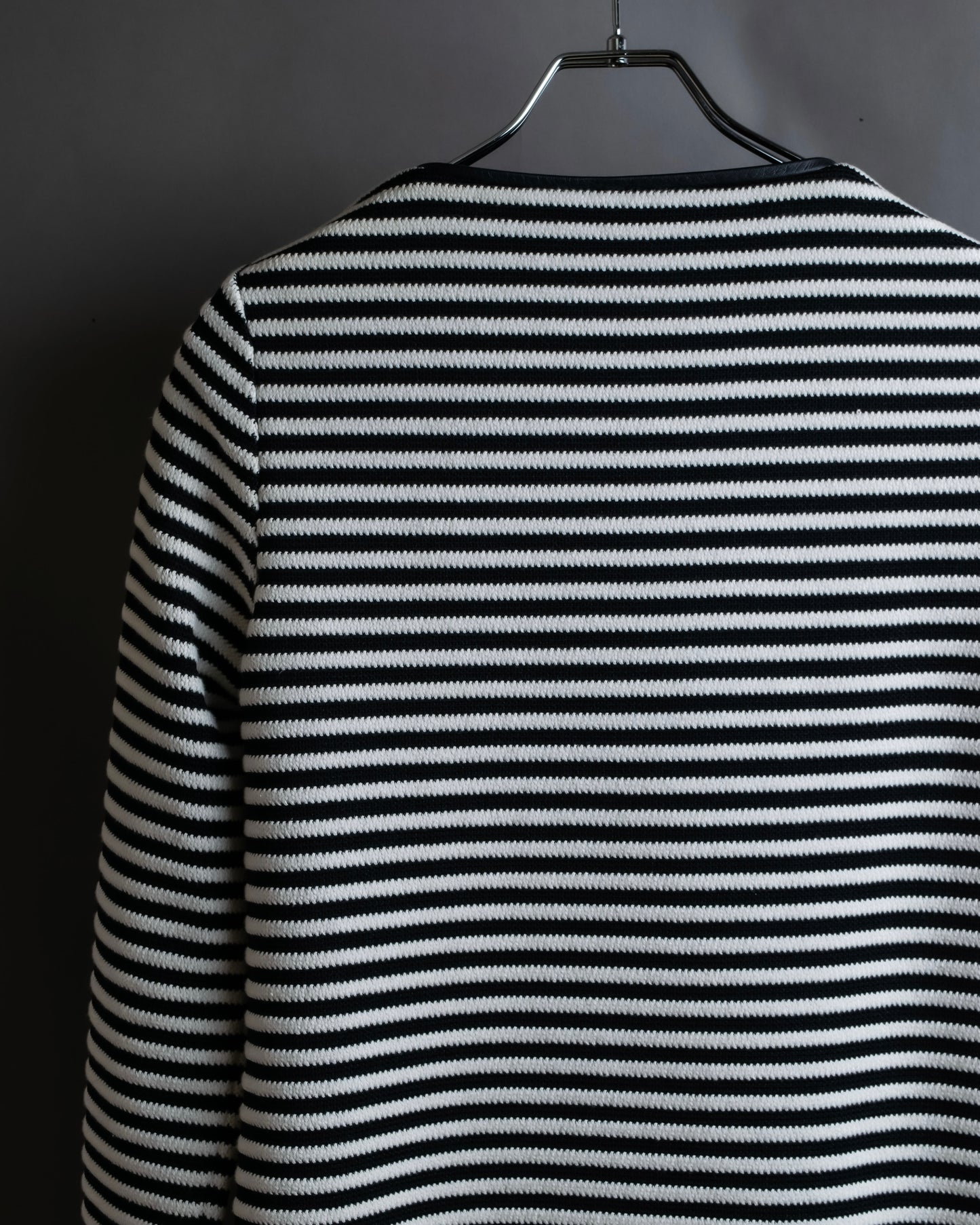 "T by Alexander Wang" Uniform striped ribbed knit pullover