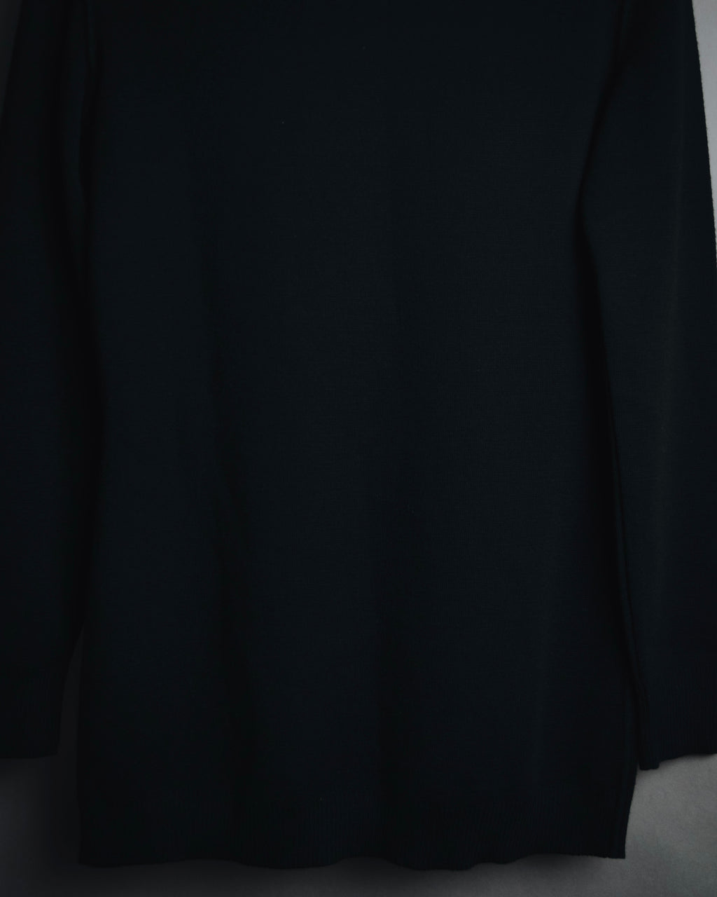 "HERMES" 00’s Minimal wool cashmere crewneck knit