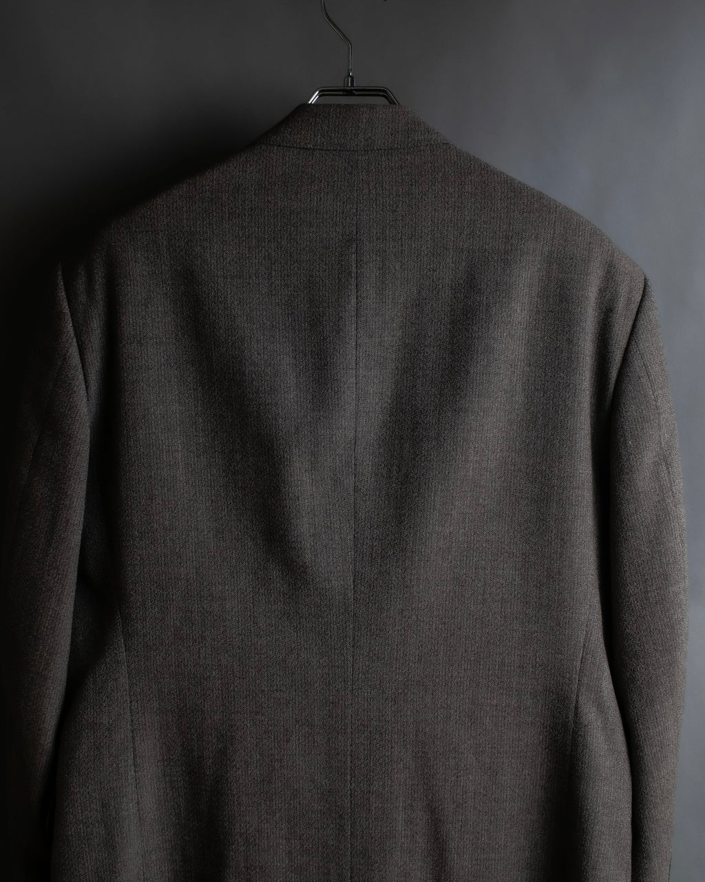 "Vintage heathered wool tailored jacket"
