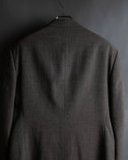 "Vintage heathered wool tailored jacket"