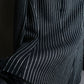 "GIANFRANCO FERRE" Striped＆dotted peak lapel tailored jacket