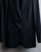 "Chloe" Oversized wool matte black set up