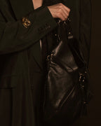 –SPECIAL– "Salvatore Ferragamo"
00’s Gancini gathered leather hobo bag