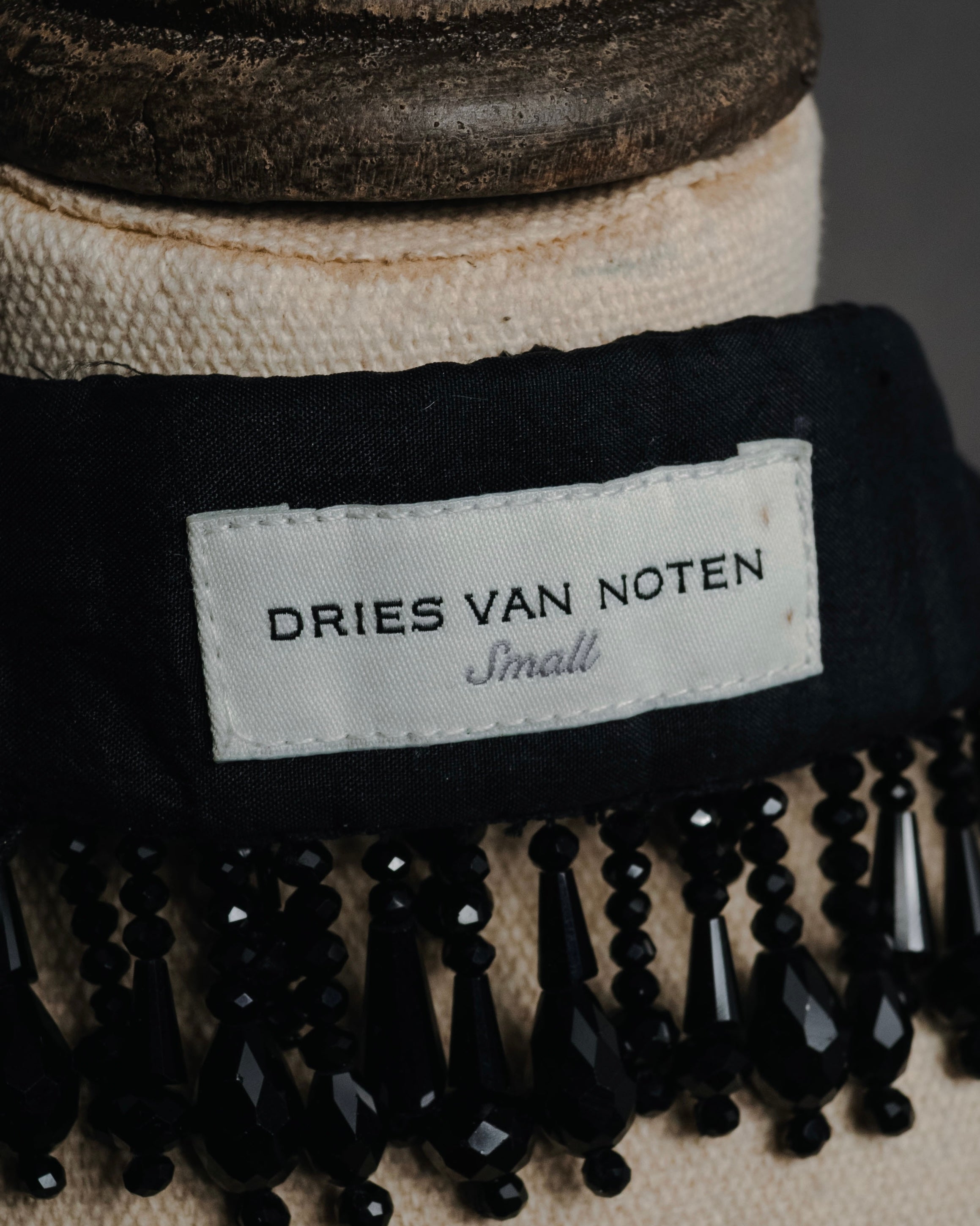 –SPECIAL– "DRIES VAN NOTEN"
2008-2014 Beaded fringe tie choker collar