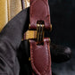 "Cartier" Mast series bicolor piping design shoulder bag