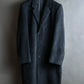 "GIANERANCO FERRE" Angora wool blend long chester coat