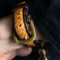 "BOTTEGA VENETA" Python switch design leather bracelet