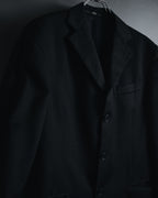 "GIANFRANCO FERRE" 90’s-00’s architecturally tailored three button wool blazer