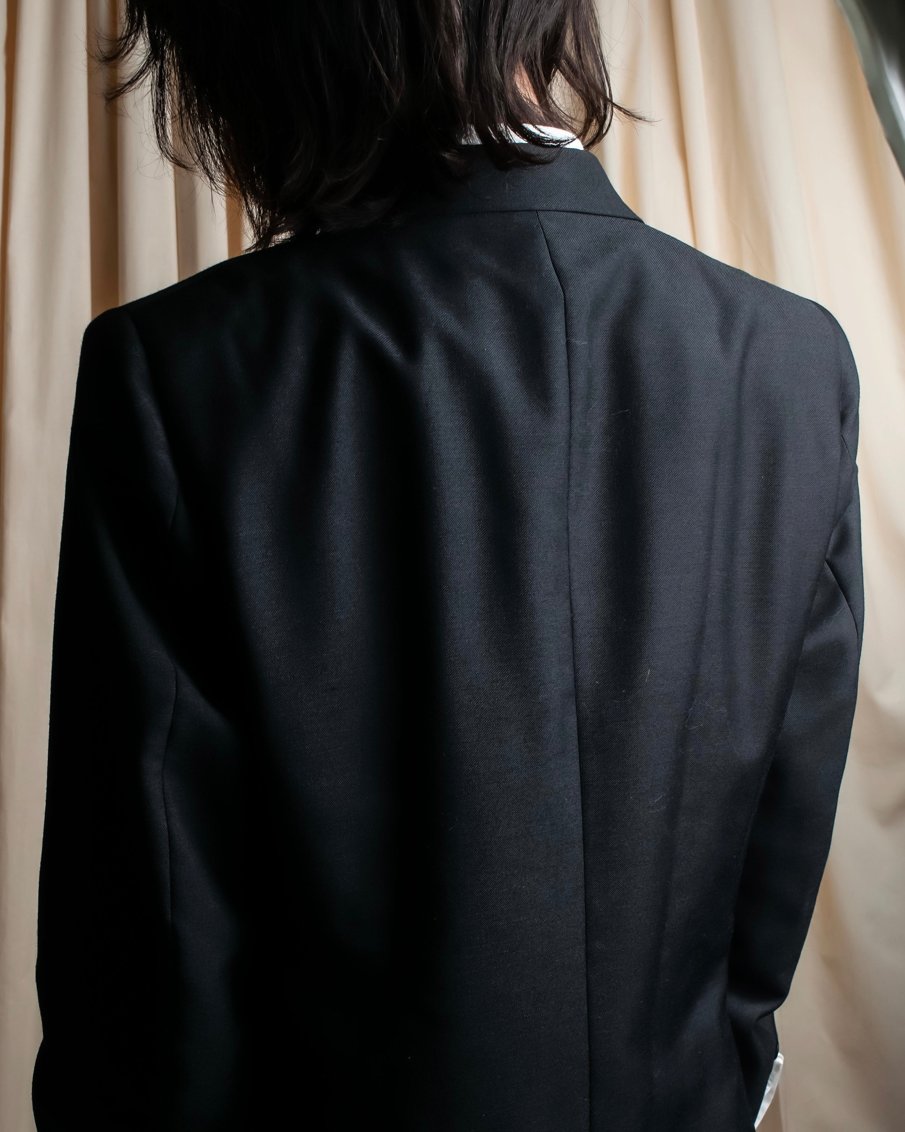 "BURBERRYS" Mohair mix classical tailored three-piece suit