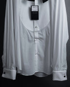 "GIORGIO ARMANI" Belt included bow tie dress shirt