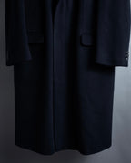 -SPECIAL- "BURBERRYS" 1980-1990's 
Classically tailored oversized 100% cashmere chester coat