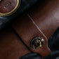 "Chloe" Horizontal design bicolor one handle leather purse bag