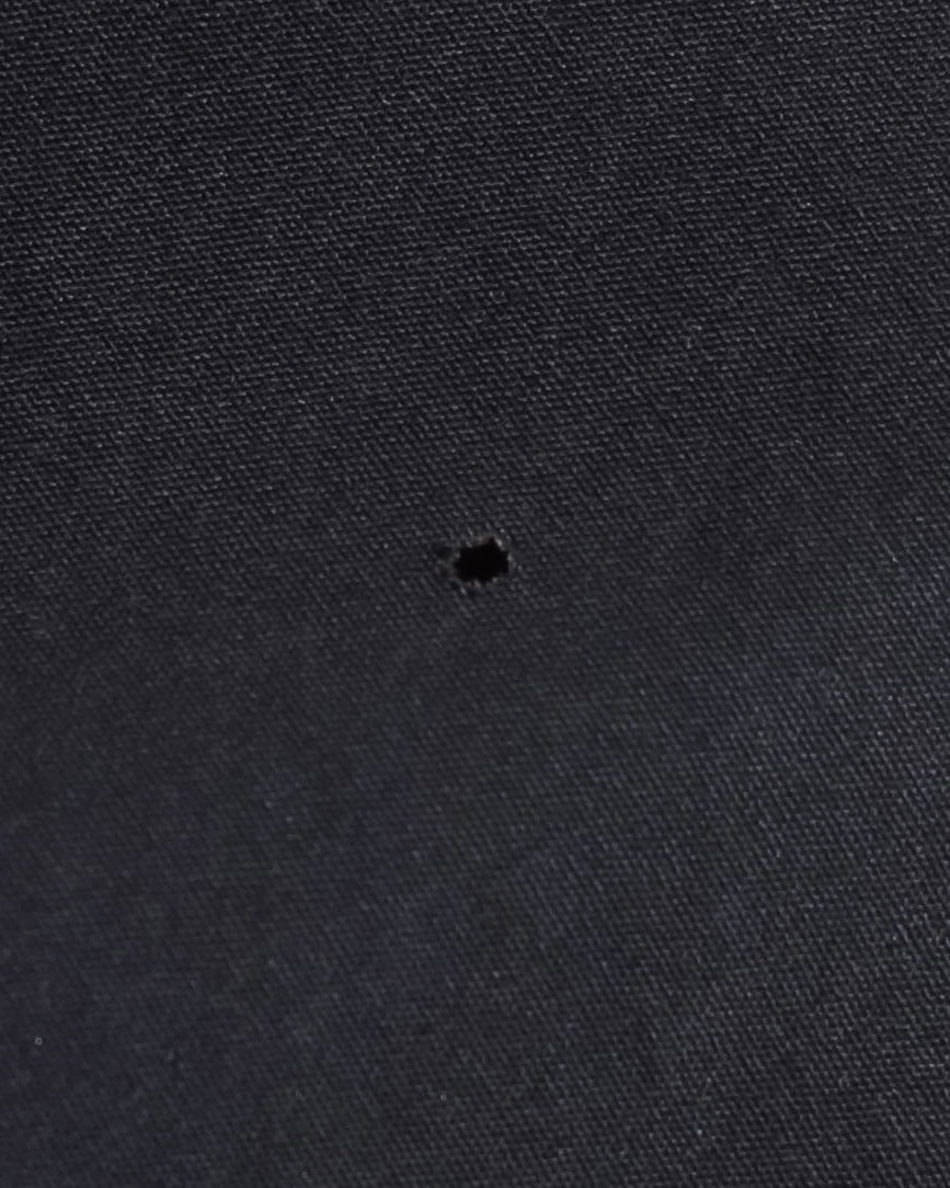 "Yves Saint Laurent Rive Gauche"
Twisted front sleeveless shirt