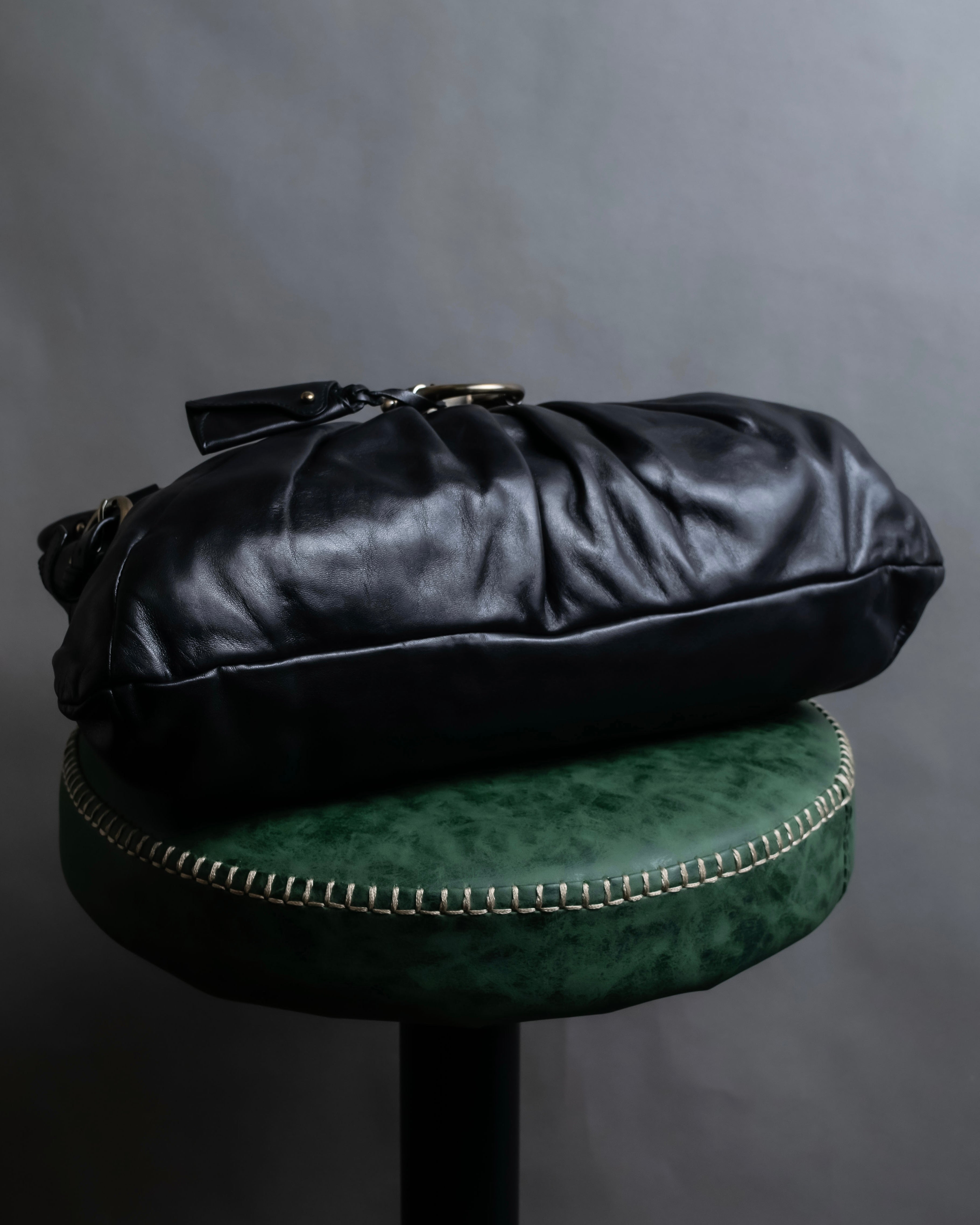 "Salvatore Ferragamo" Gancini motif leather one-handle bag