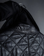 -SPECIAL- "LOEWE" 2009-2013's Quilted design reversible lambskin jacket