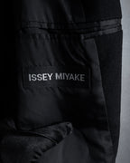 "ISSEY MIYAKE" 00AW Simple detail wool tailored jacket