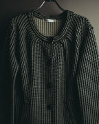 "Christian Dior" 00's Textured wool knit coat