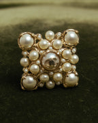 -SPECIAL- “CHANEL” 2013 high summer pearl cc cocktail ring