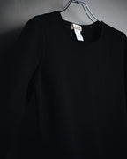 "HERMES" 00’s Minimal wool cashmere crewneck knit
