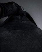 -SPECIAL- "GUCCI" 1998's-01's Tom Ford period beautiful faded suede long coat